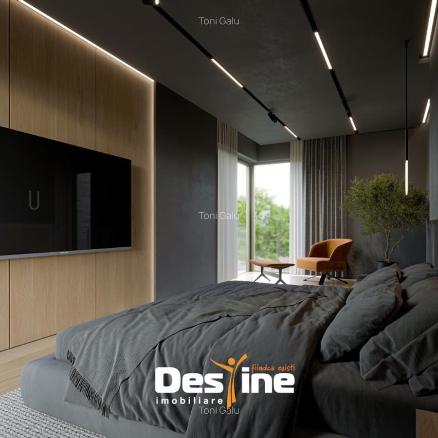 Casa exclusivista stil NORDIC P+1 215 mpU + 500 mp teren VALEA ADANCĂ - 7