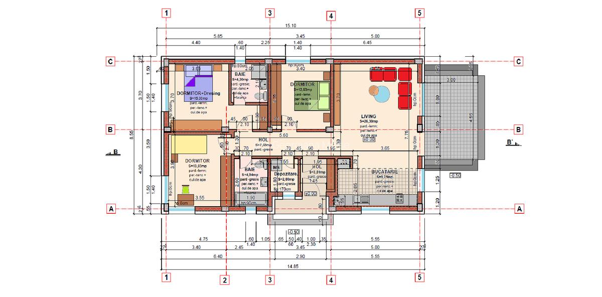 Vila individuala cu 4 camere Tunari - Refugiul tău de confort și echilibru - 2 Vila individuala cu 4 camere Tunari - Refugiul tău de confort și echilibru - 2