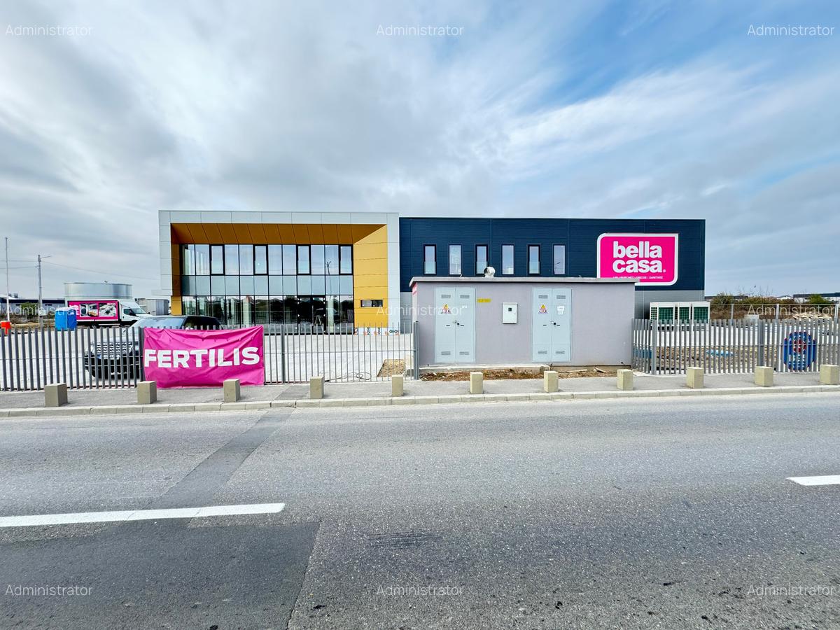 Industriilor Chiajna,parc 5hale x 490 mp, ISU,acces tir,parcare,prima inchiriere - 1