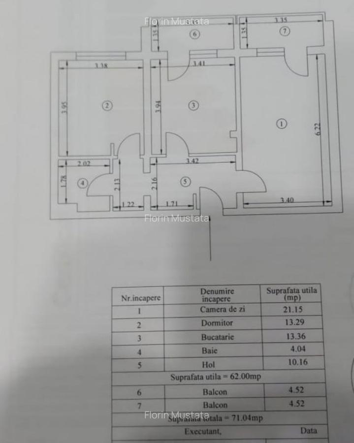 Apartament 2 camere, zona Bariera, etaj intermediar. - 8