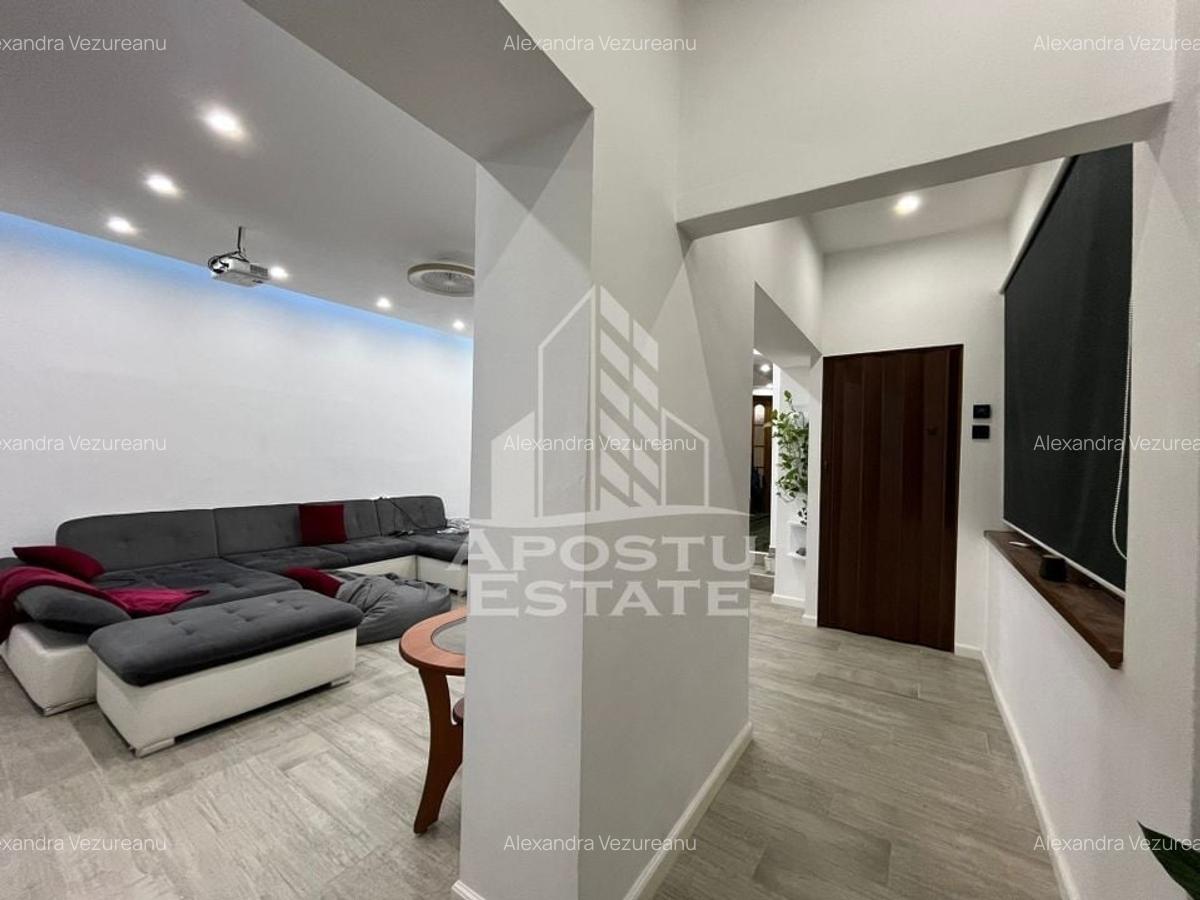 Casa individuala, 6 camere, 3 bai, garaj,acces auto, teren de 411 - 4