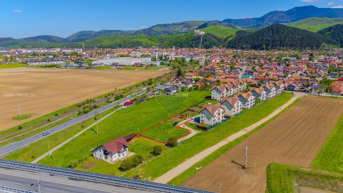 COMISION 0% Teren 1,000mp Rasnov / Intravilan/ Strada Ioan Slavici - 4