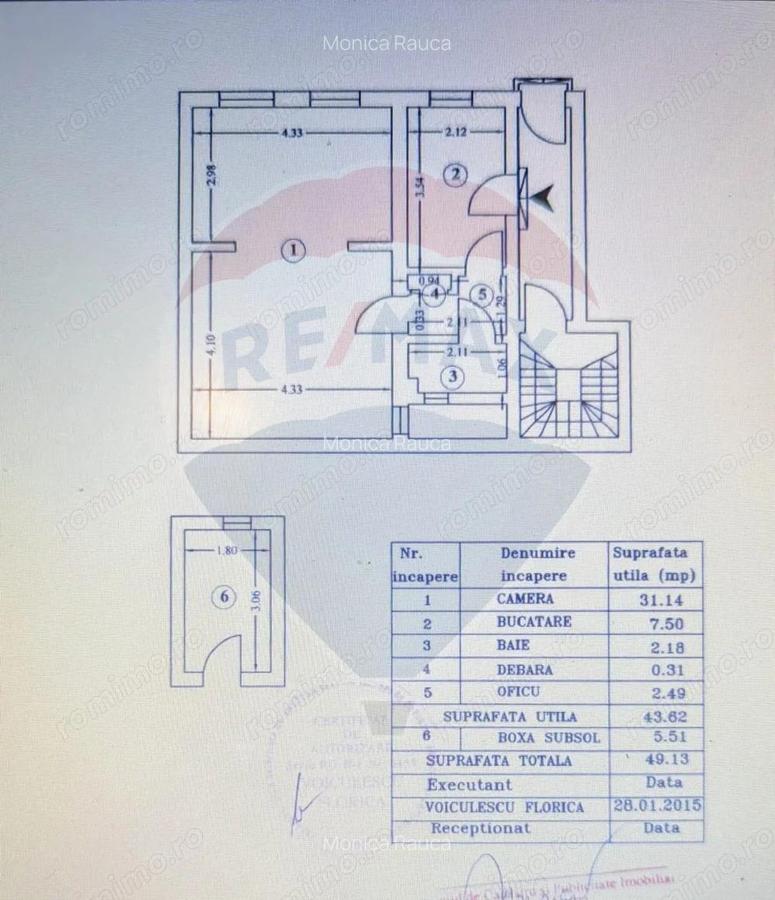 Apartament cu 1 camere de vanzare in zona Armeneasca - 3