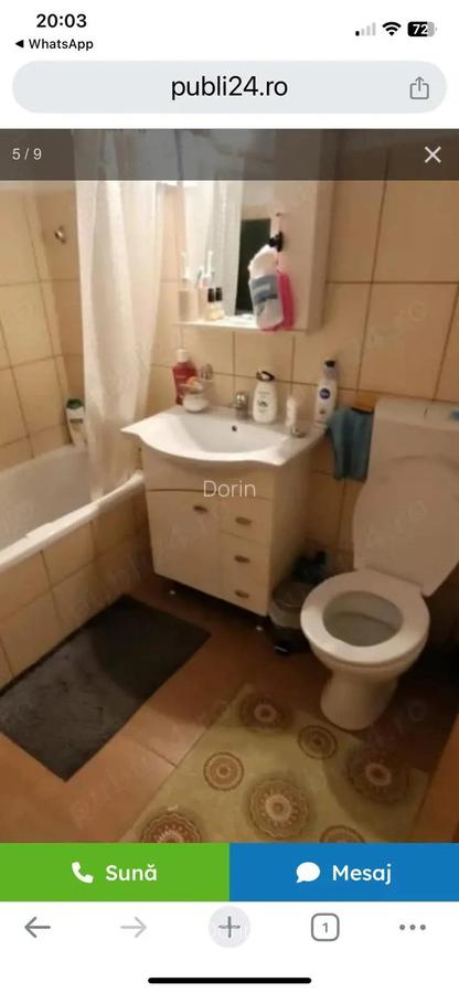 Girocului,1 Km de Spital Jude?ean,32 mp, Bucatarie Separata,Balcon, Baie Vana,Liber,220 E - 9