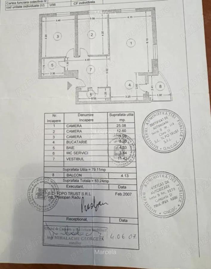 Apartament 3 camere de vanzare Oltenitei - Vacaresti - 9