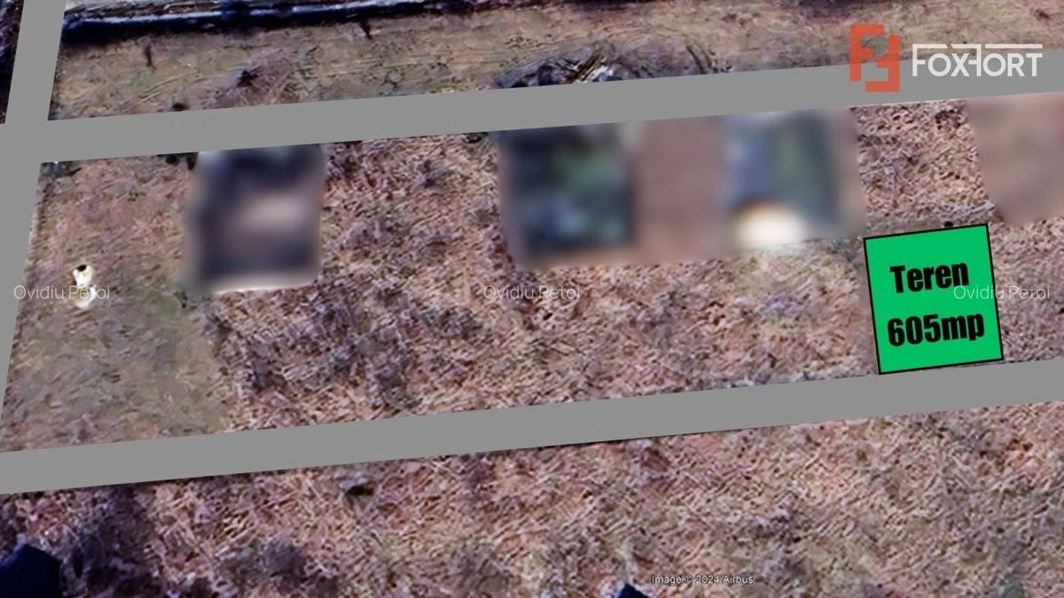 Teren intravilan curti constructii, Sacalaz - Front 20,5m - 2