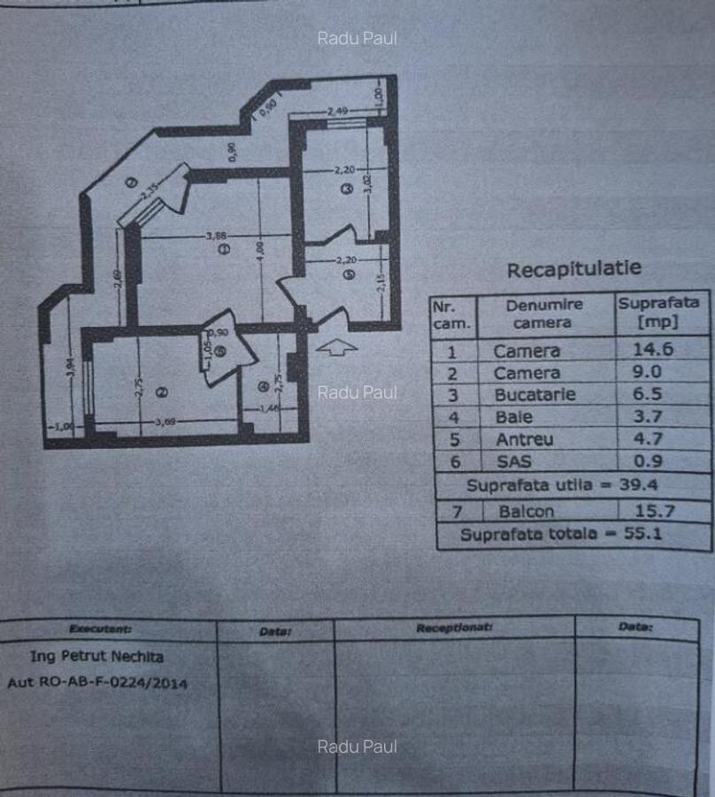 Mosilor- etaj 1 - de renovat complet - 1