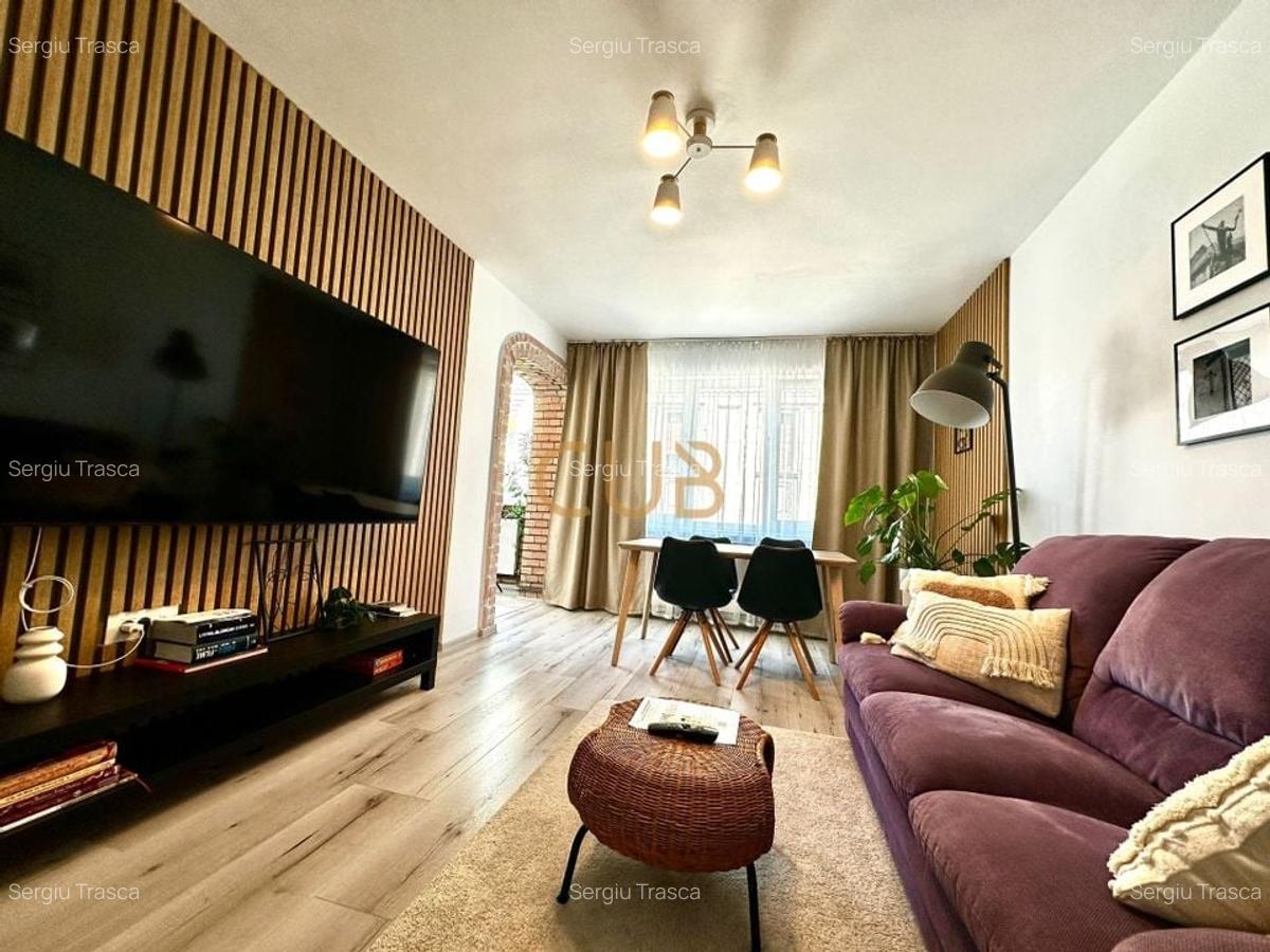 Apartament cu 3 camere decomandat, mobilat în Ultracentral - 1