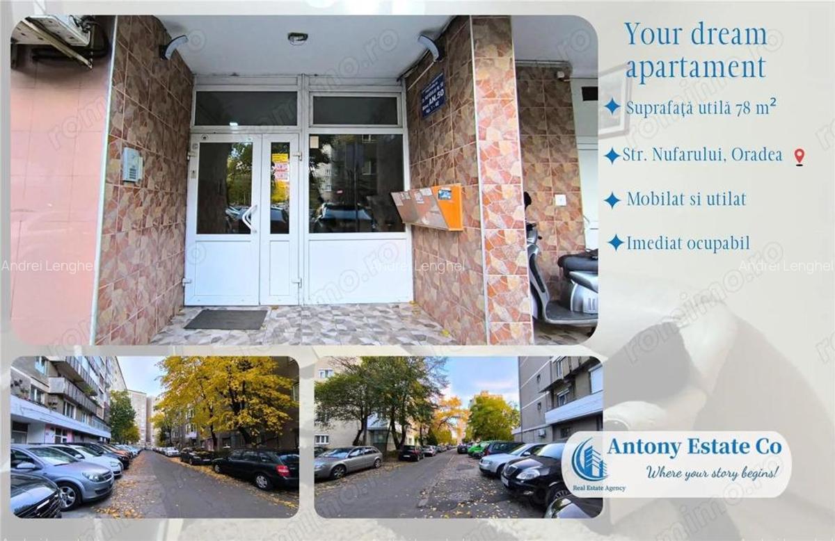 Apartament de inchiriat, 3 camere, Nufarul - Oradea - 7