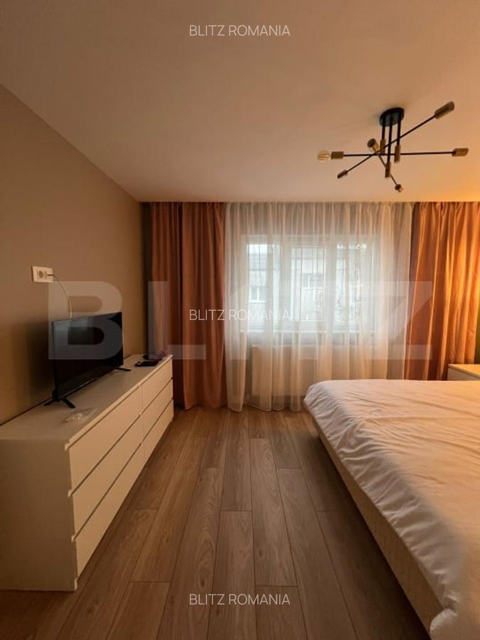 Apartament renovat, 2 camere, 50 mp, geam la baie, zona George Enescu - 2