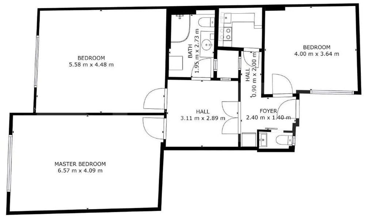Apartament 3 camere, 100mp, zona strazii Baritiu - 7