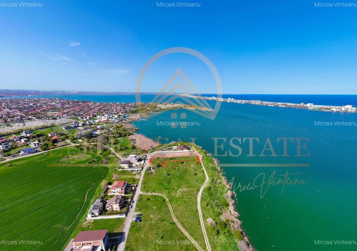 Palazu Mare - Primul lot la lac - Teren 2600 mp cu deschidere de 36,98 m - 1