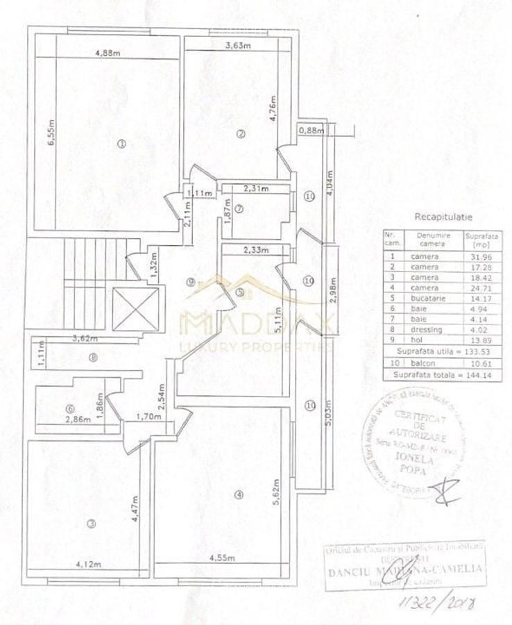 Apartament cu 4 camere decomandat, mobilat în Dămăroaia - 15