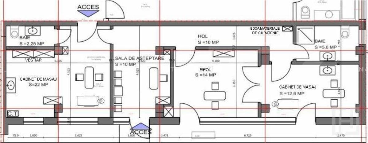 Spatiu comercial, 92 mp, zona Zorilor - 12