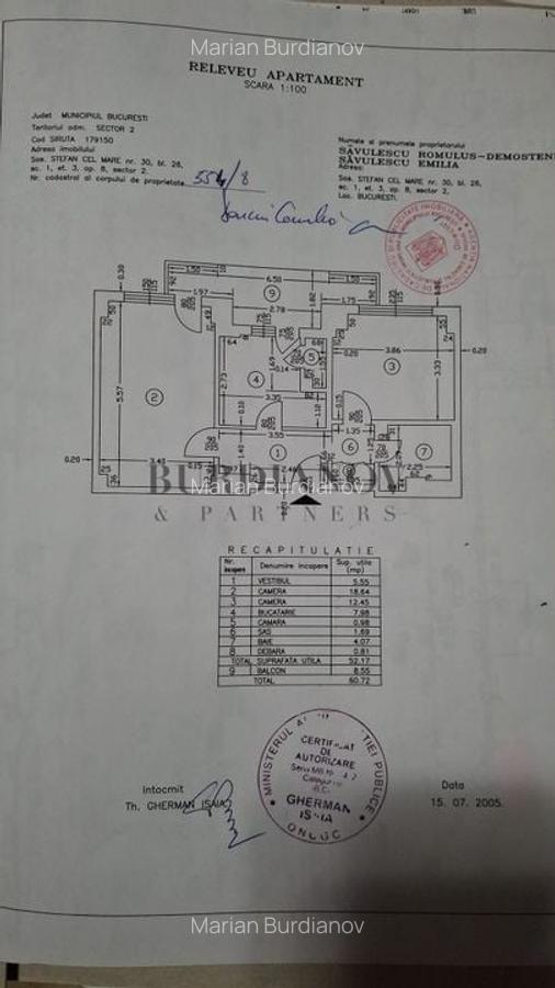Apartament cu 2 camere - Metrou Ștefan cel Mare - 3