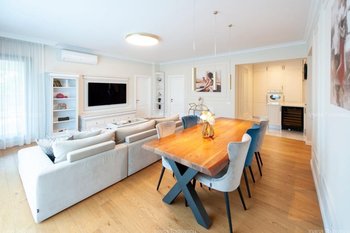 Apartament 4 camere de inchiriat Baneasa | 2 Locuri de parcare | Mobilat Lux - 3