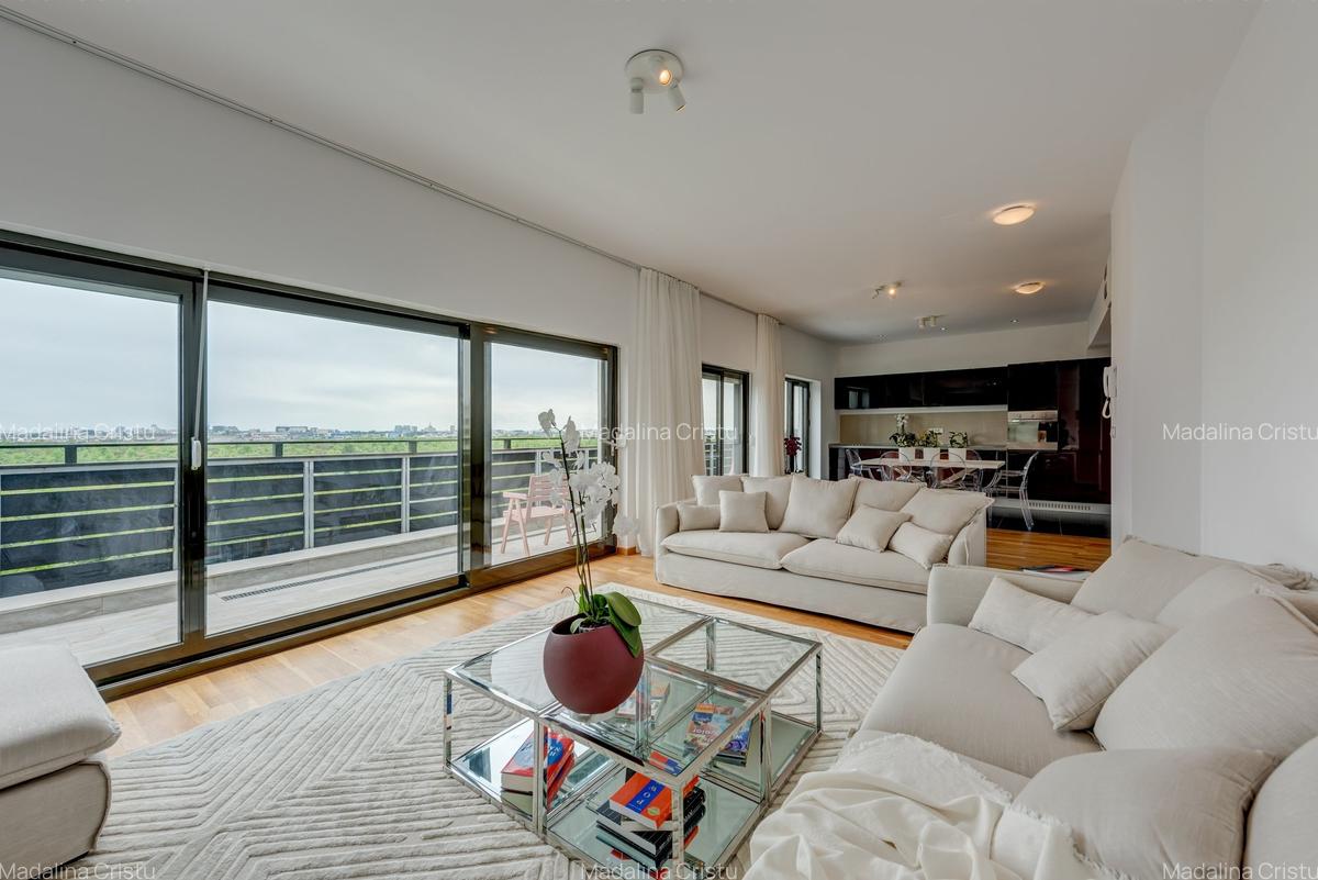 Apartament 3 camere penthouse cu vedere splendida, Baneasa Natura Residence - 1
