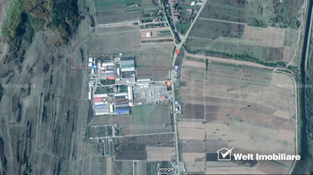 Teren intravilan , zona de servicii si activitati economice, Floresti - 1