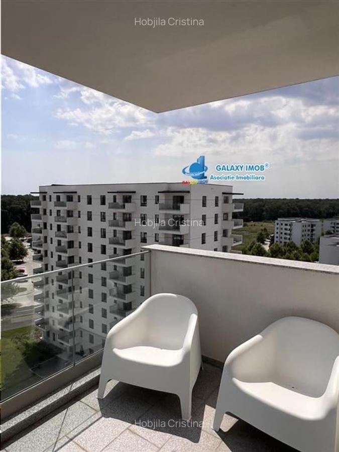 Prima inchiriere view panoramic apartament 2 camere mobilat Baneasa - 15