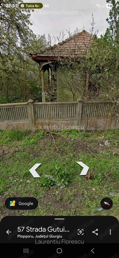 Casa nelocuibila 1000mp 40km de Bucuresti, 11.500 comuna Daia sat Plopsoru - 1