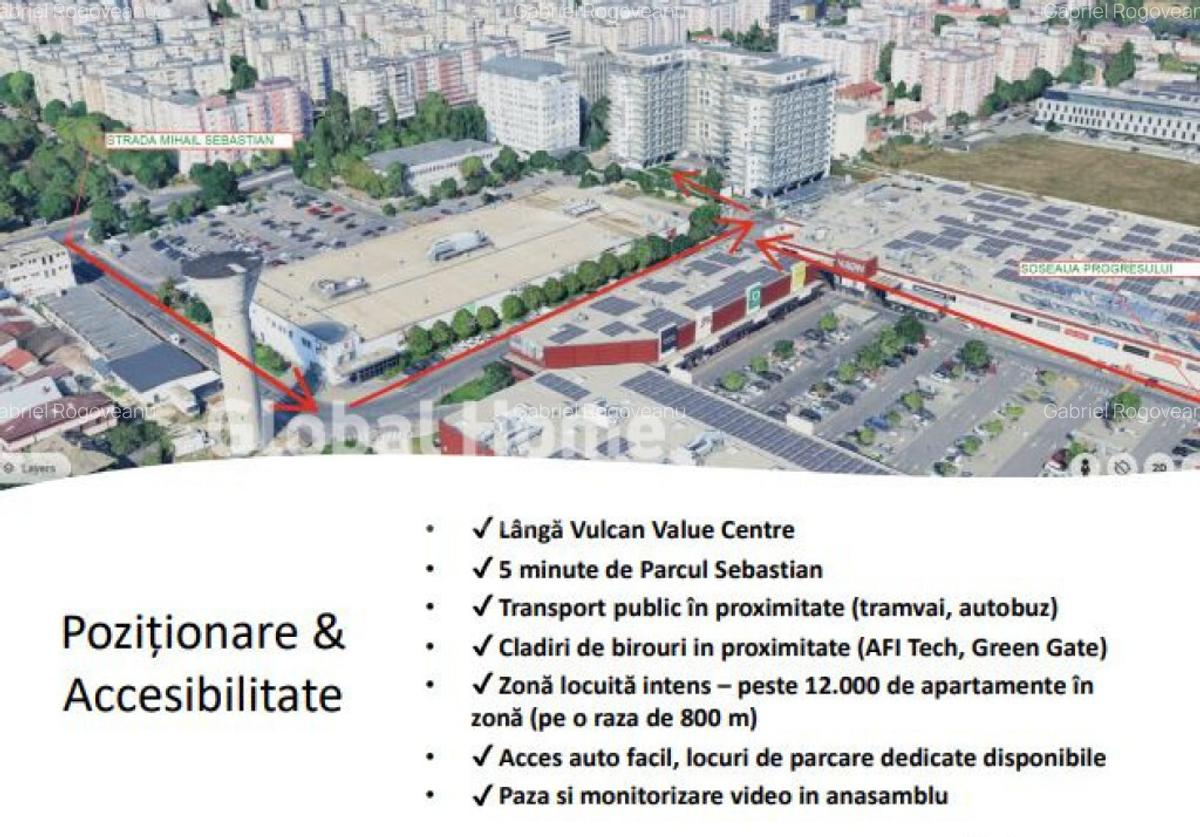 Spatiu Comercial 91 MP - Vitrina 12ML | Vulcan Residence - S - 11