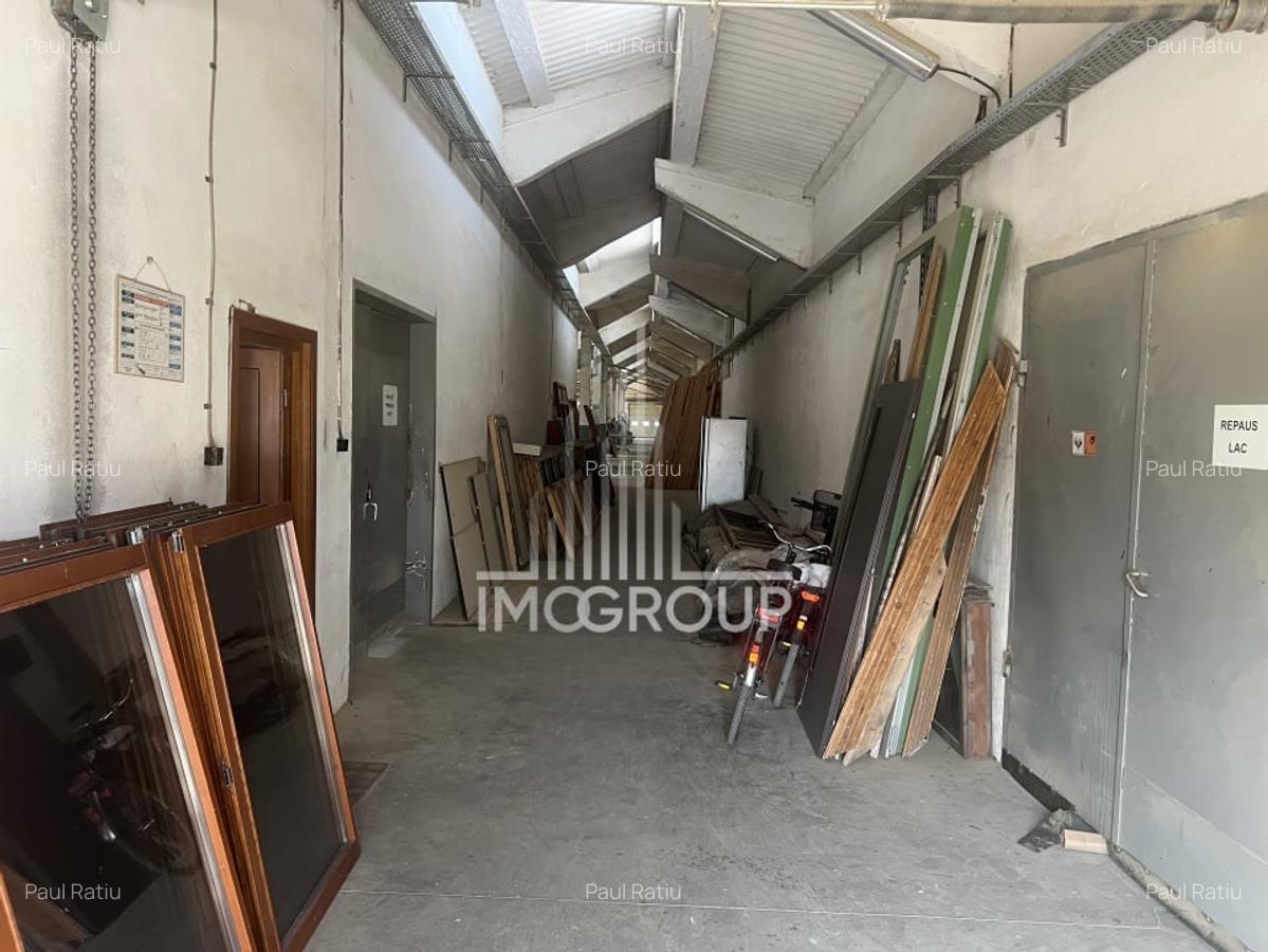 Hala productie 1600 mp - fosta tamplarie lemn, utilata, exaustare + centrala - 7