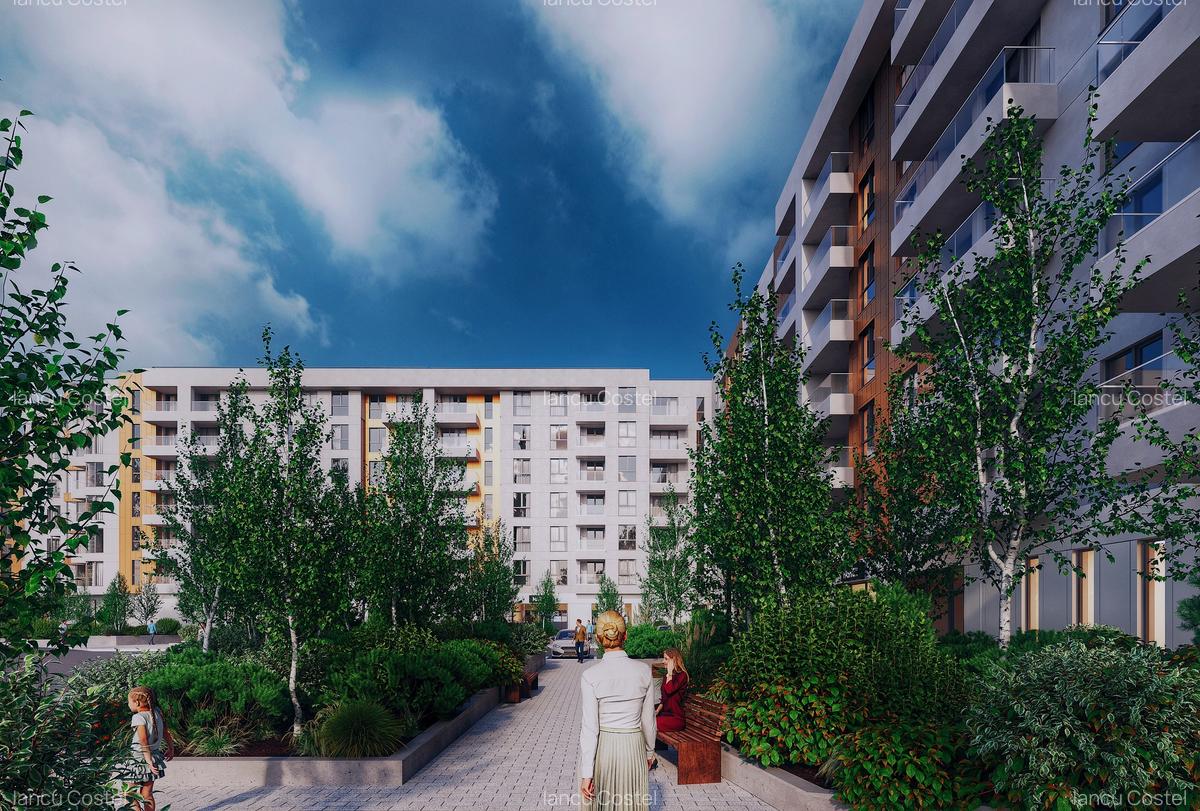 Studio modern 44.85 mp - Bloc Nou - METROU BERCENI 3 min - 3