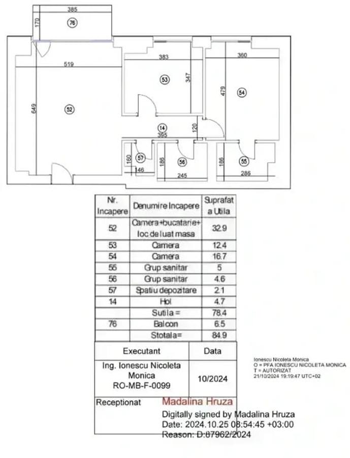 Apartament Elegant  3 Camere |  Zona Aviatiei | Promenada | - 15