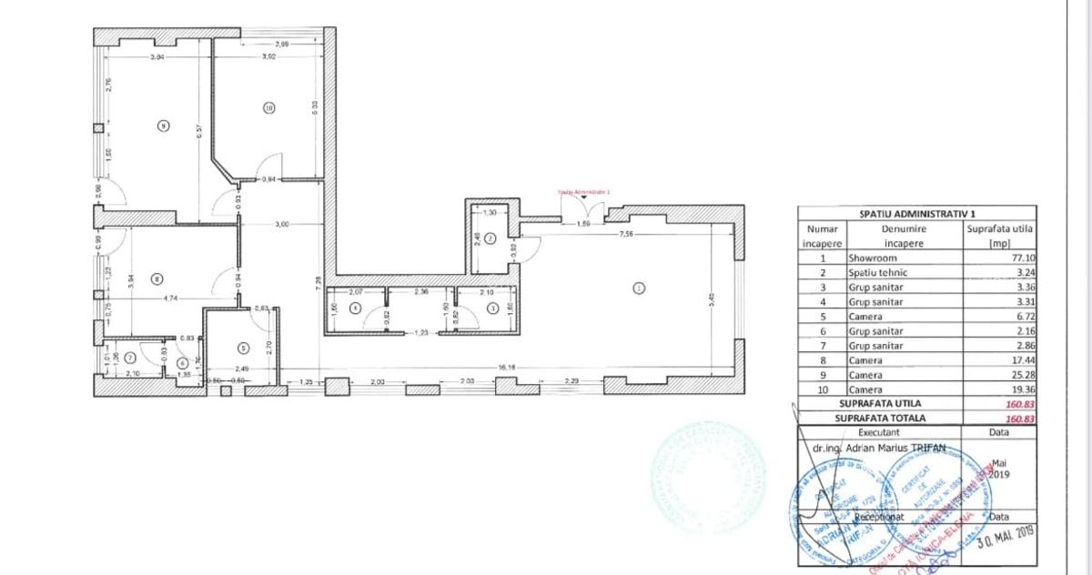 Spatiu Comercial - Parter Inalt Rond OMV Pipera - 1