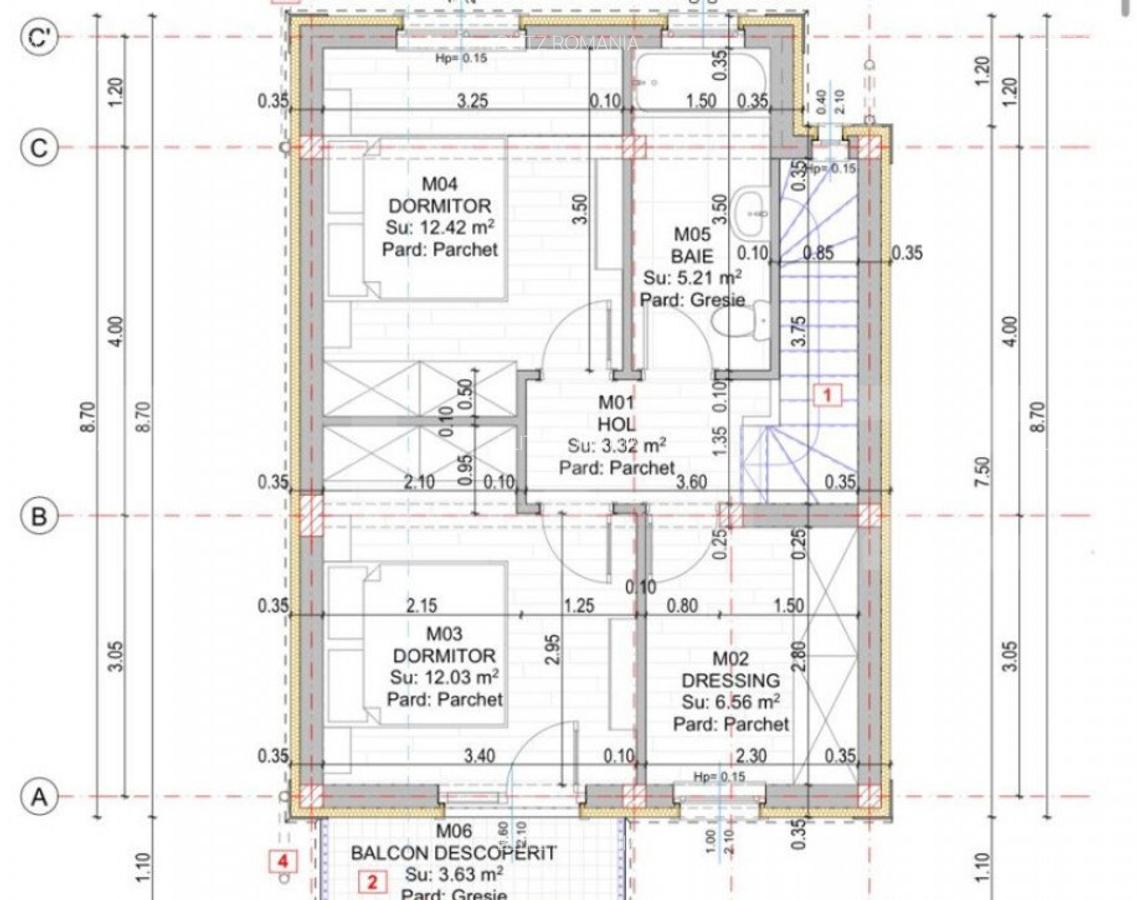 Casa individuala, 90 mp utili, 200 mp teren, Lisaura - 4