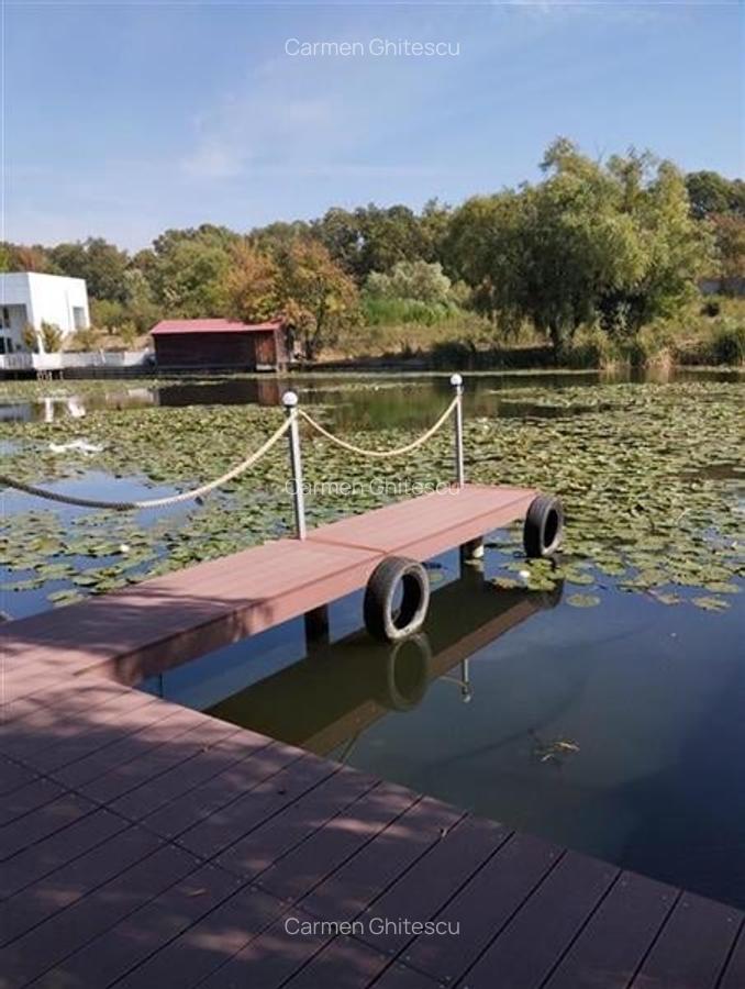 Vila de vanzare cu iesire (ponton) la lacul Snagov, in Izvorani - 2