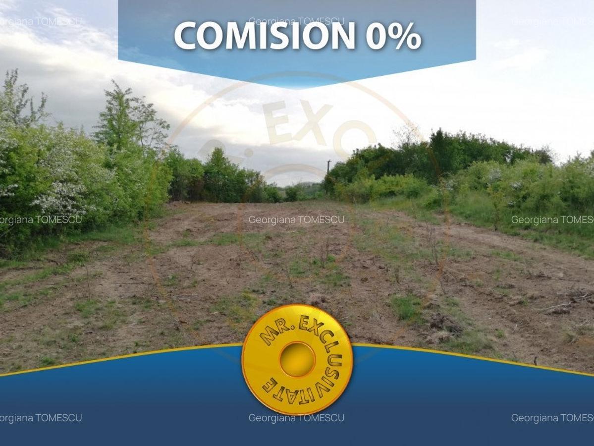 Teren 2000 mp intravilan Smeura-Mosoaia. Comision 0% - 1