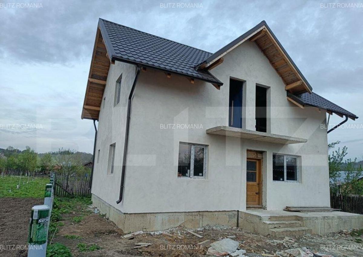 Casa individuala 4 camere, 106 mp, teren 500 mp, sat Brebu - 1