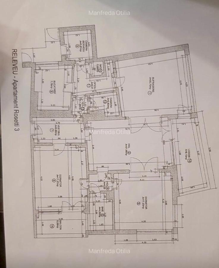 Vanzare apartament cu 4 camere  C.A. Rosetti - 23