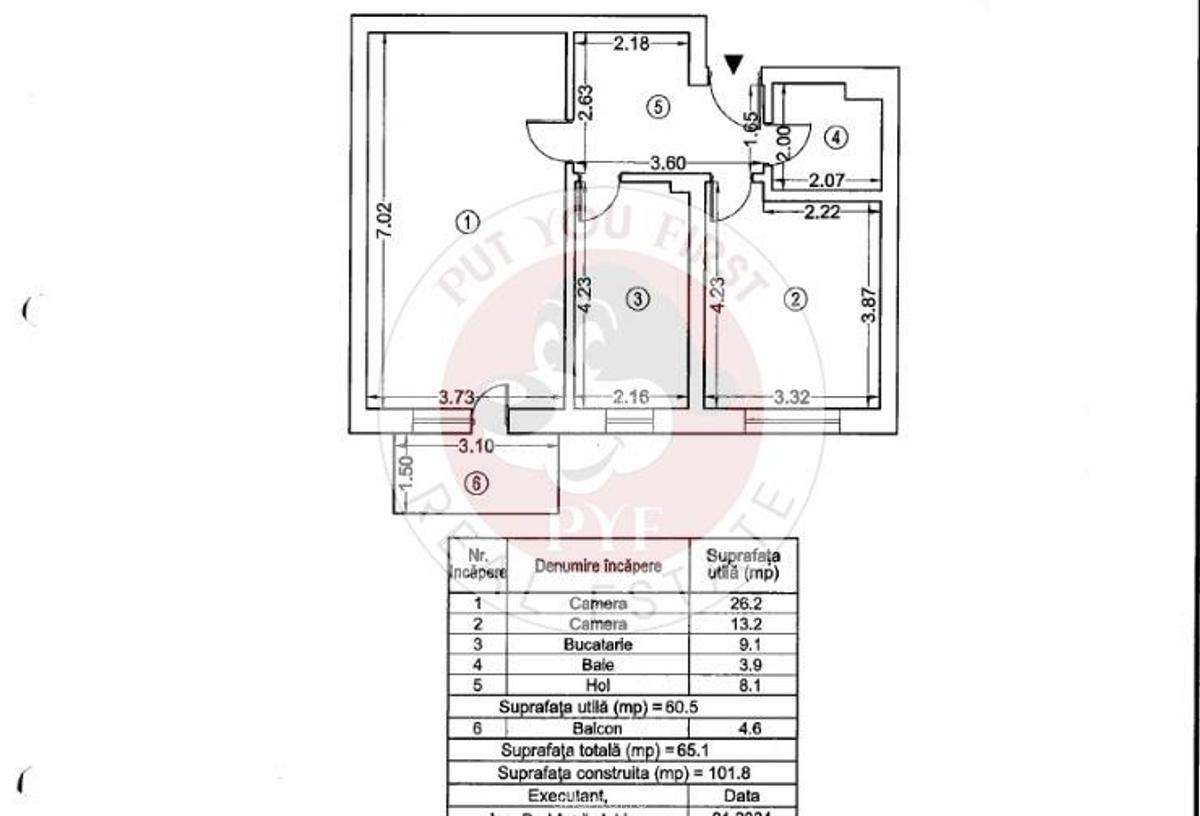 Lujerului | Apartament 2 camere | Decomandat | 65mp | B11648 - 6 Lujerului | Apartament 2 camere | Decomandat | 65mp | B11648 - 6
