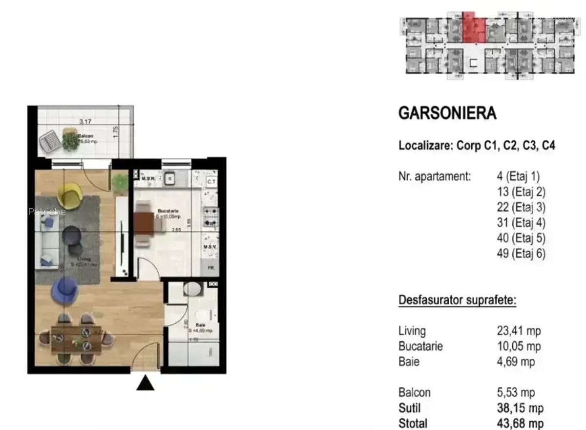 Garsoniera PRET PROMOTIONAL - incalzire pardoseala - Cheiul Dambovitei - 4