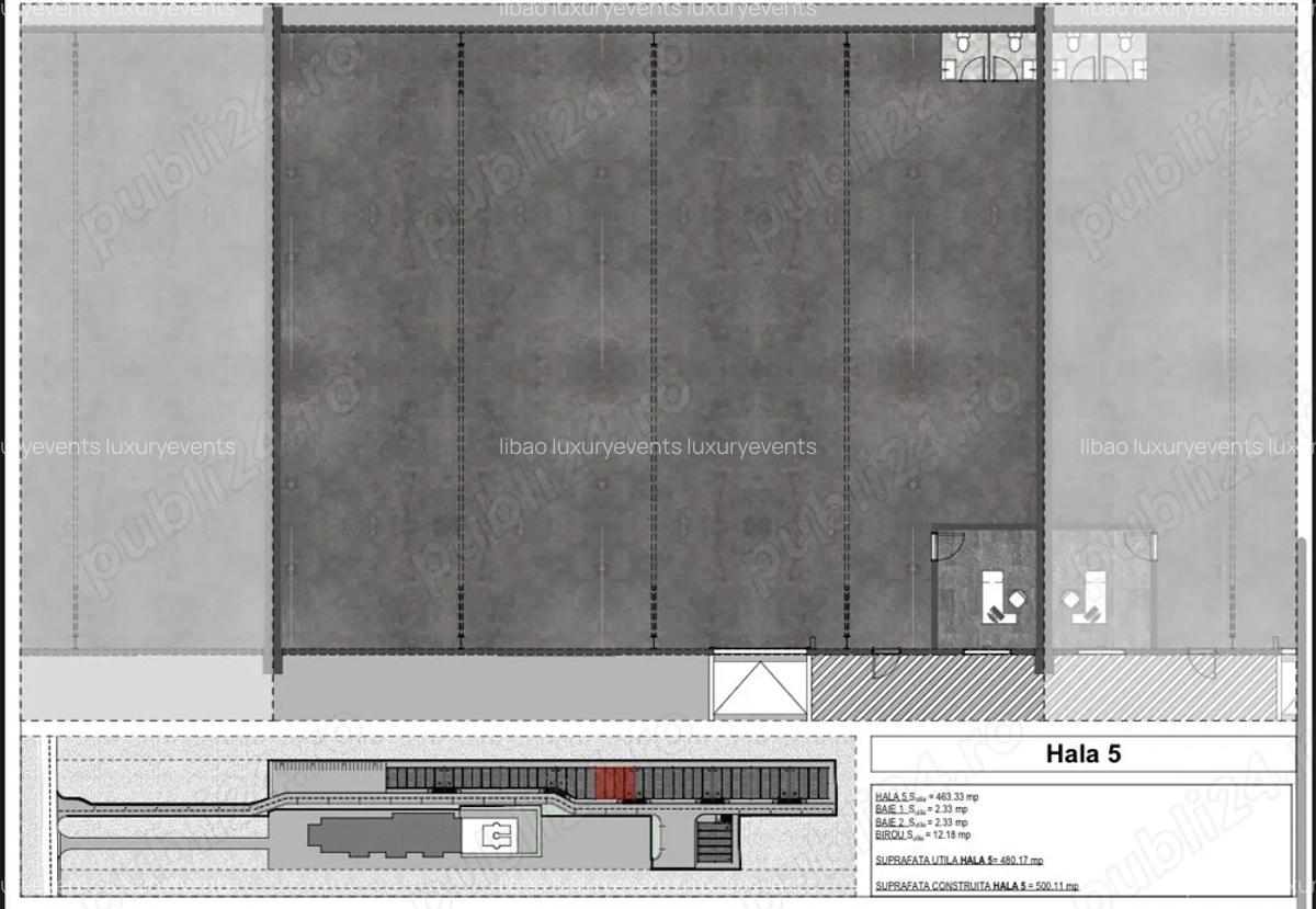 Hale de vanzare TUNARI - 1.250 euro mp - 8