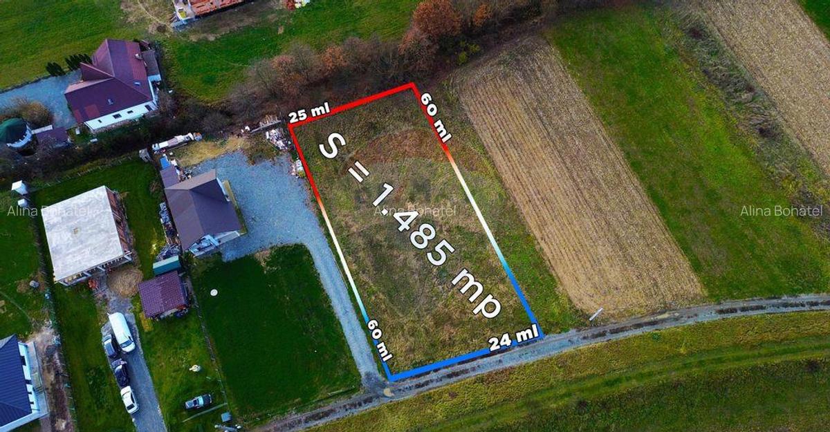 Teren intravilan de vanzare in Catalina langa Han - 3