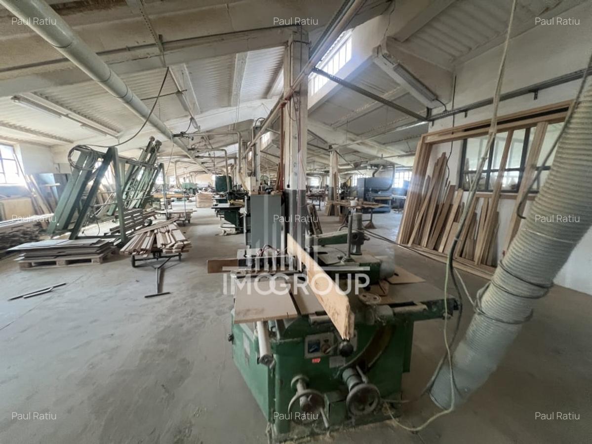 Hala productie 1600 mp - fosta tamplarie lemn, utilata, exaustare + centrala - 6
