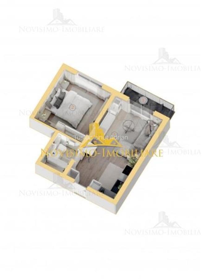 NOVISIMO-IMOBILIARE: APARTAMENT CU DOUA CAM. IN ZONA SUD - 7