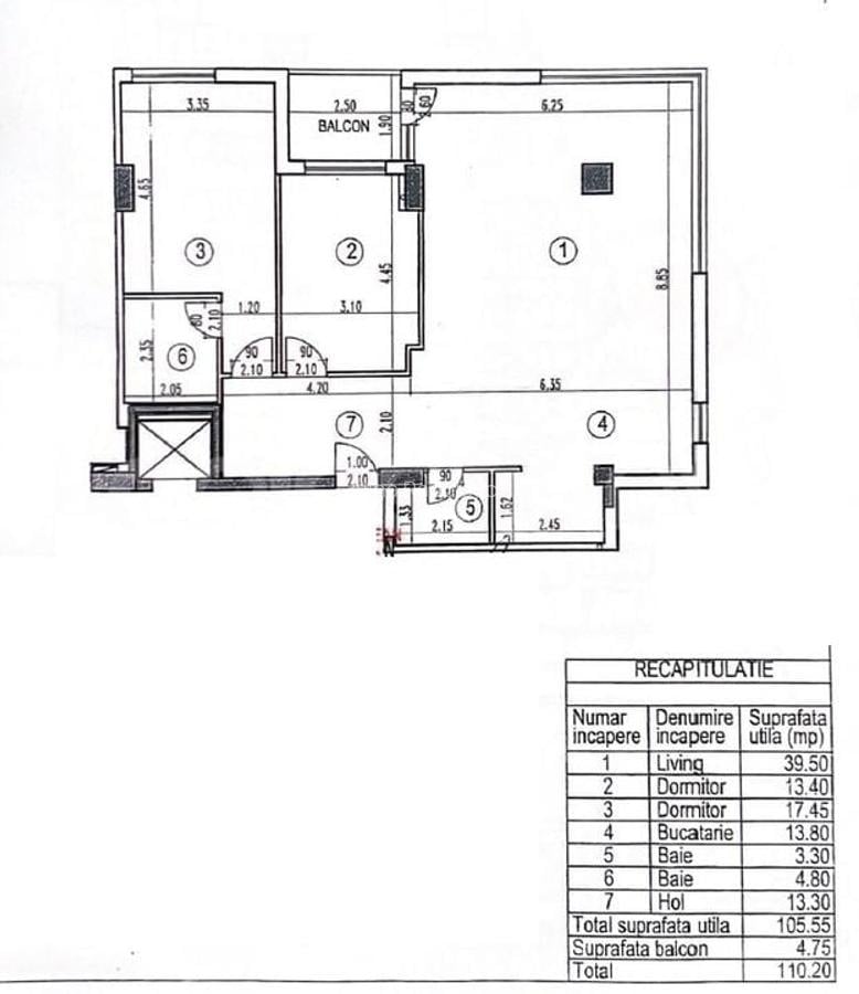 Apartament cu 3 camere decomandat, mobilat în Herăstrău - 17