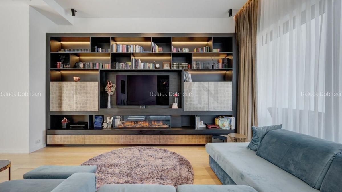 REA1024390 Penthouse pe un nivel complet I panorama 360 I Herastrau. - 3