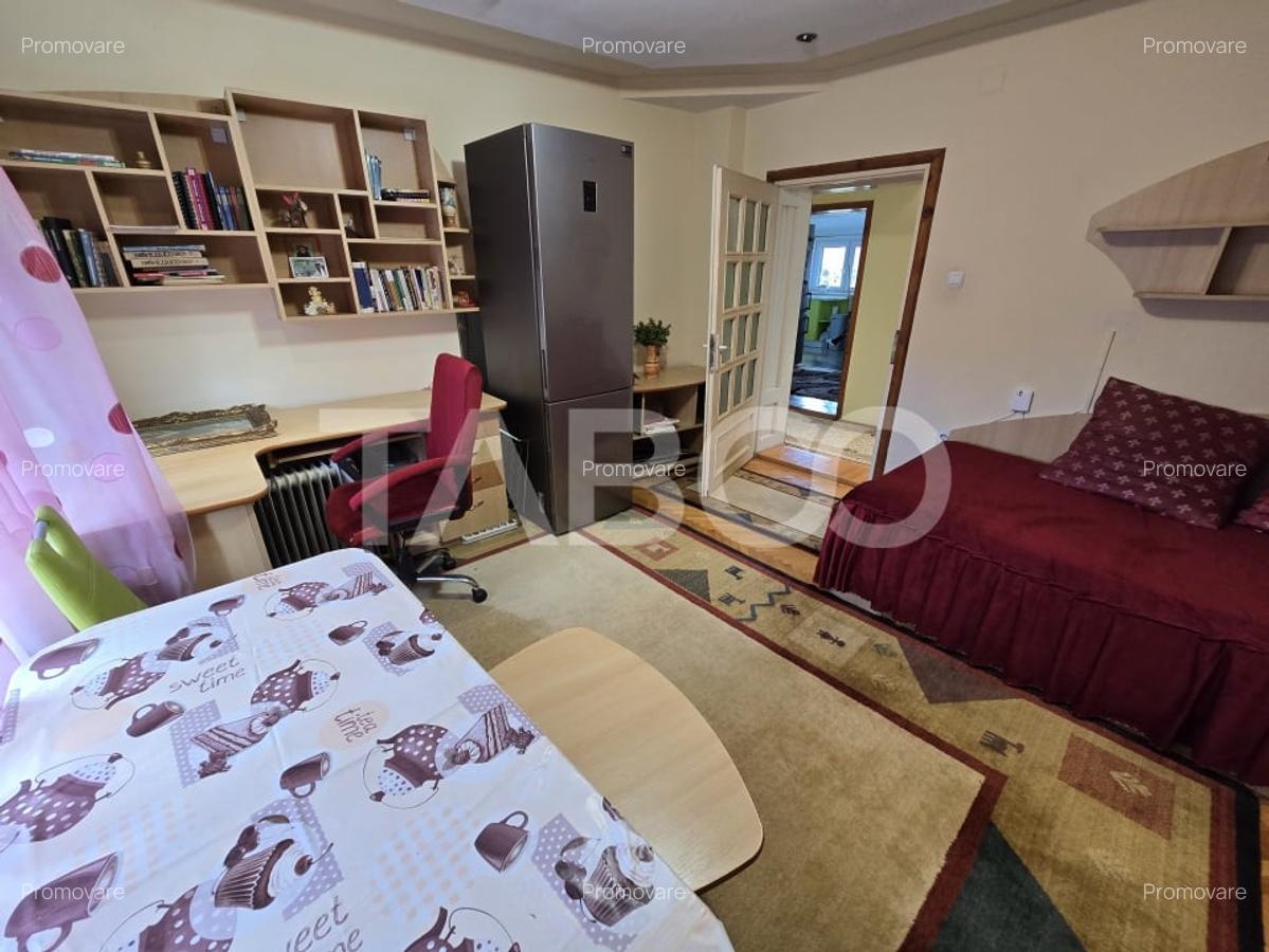 Casa individuala de vanzare 6 camere teren 650 garaj Piata Cluj Sibiu - 19
