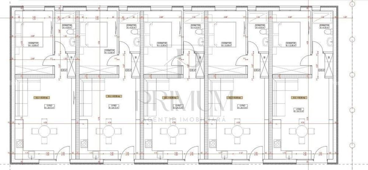 Insiruita/Apartament - curte proprie - finalizat - 2 camere - 4