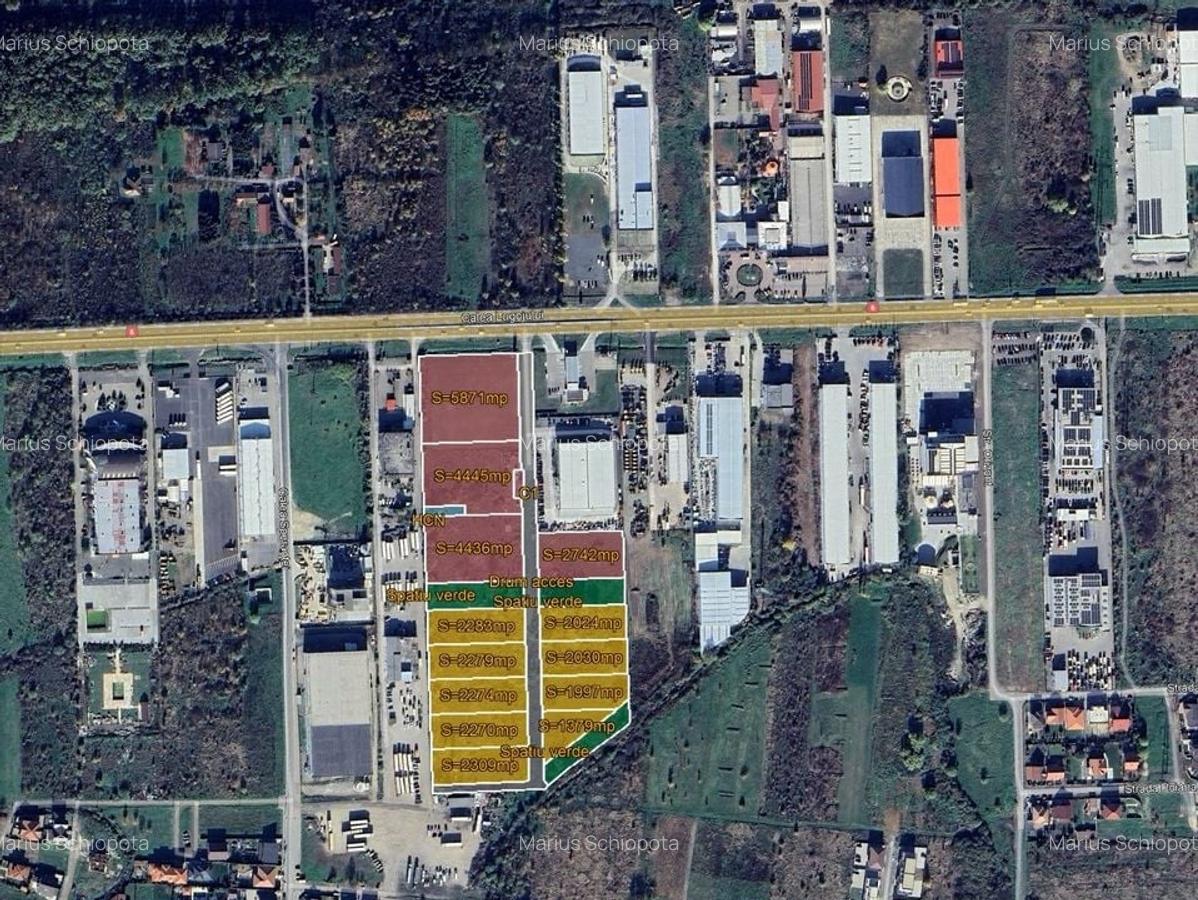 Terenuri rezidentiale, de vanzare, Calea Lugojului, Timisoara - Ghiroda - 2