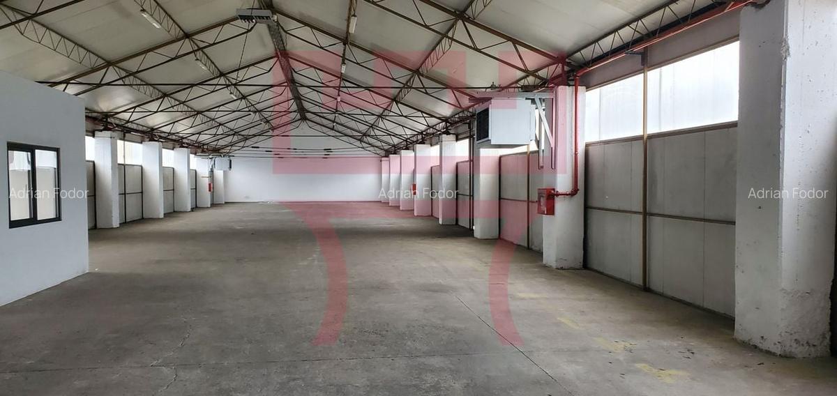 Inchiriere   hala industriala 641mp + 44mp birouri Someseni  3.4ml H - 3