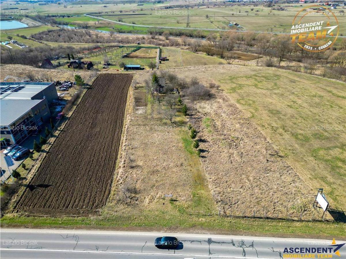 FILM! Doua terenuri intravilane,sursa proprie apa+constructie,langa DN,Sfantu Gheorghe, Covasna - 6
