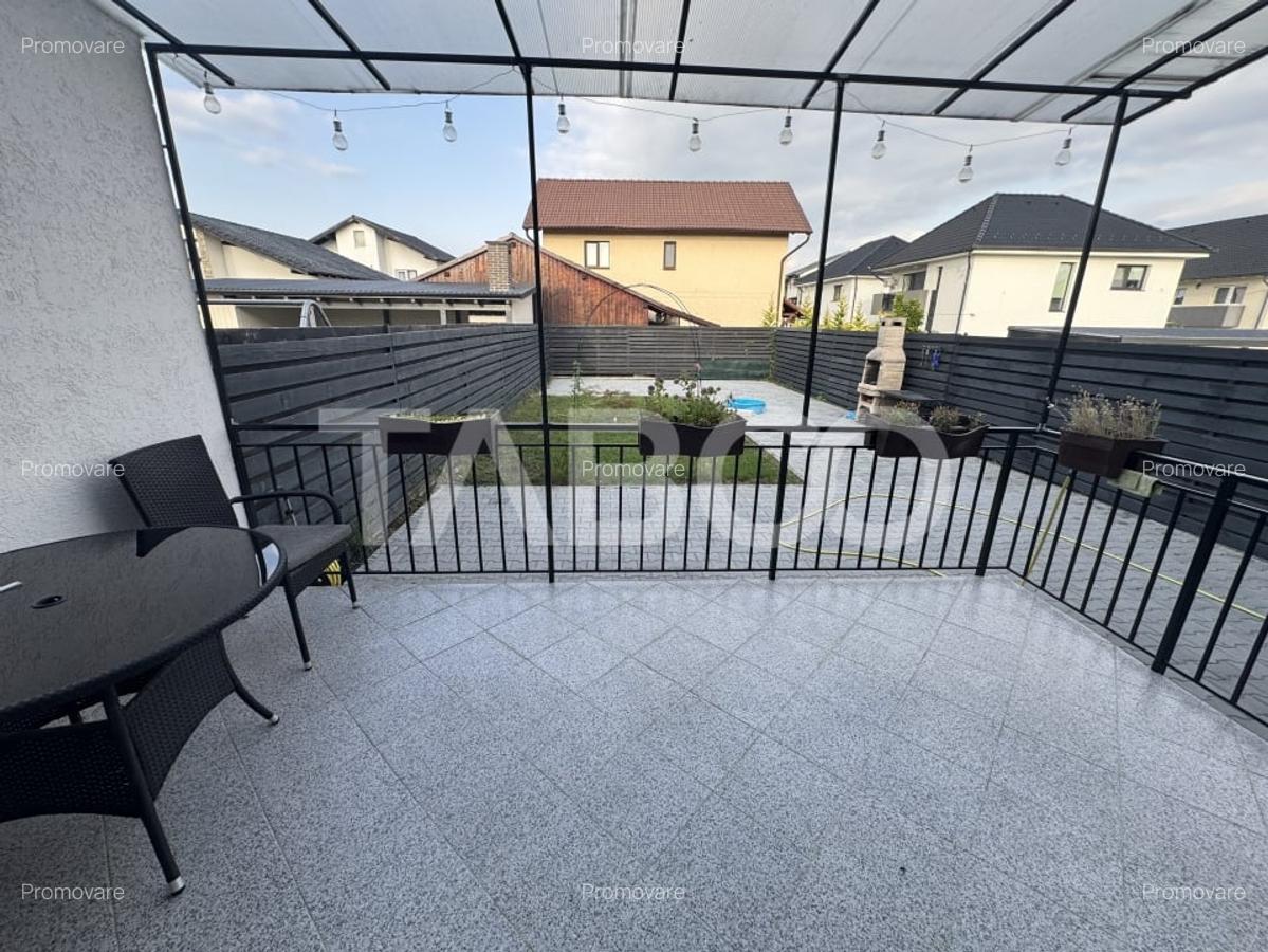 Casa superba de vanzare cu 5 camere 2 bai carport teren 297 mp Sibiu - 13