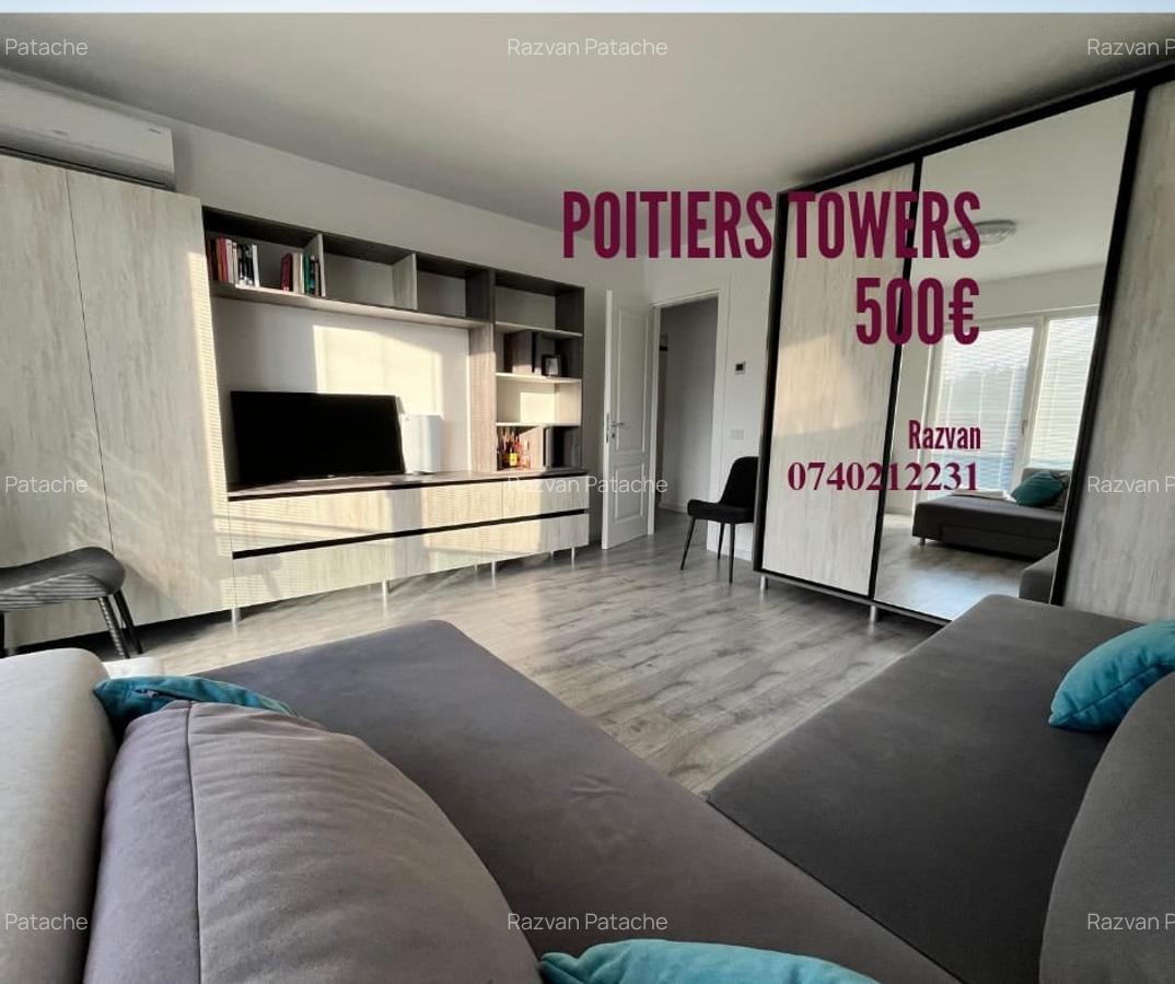 Apartament 2 camere – Poitiers Tower – 500 € - 1