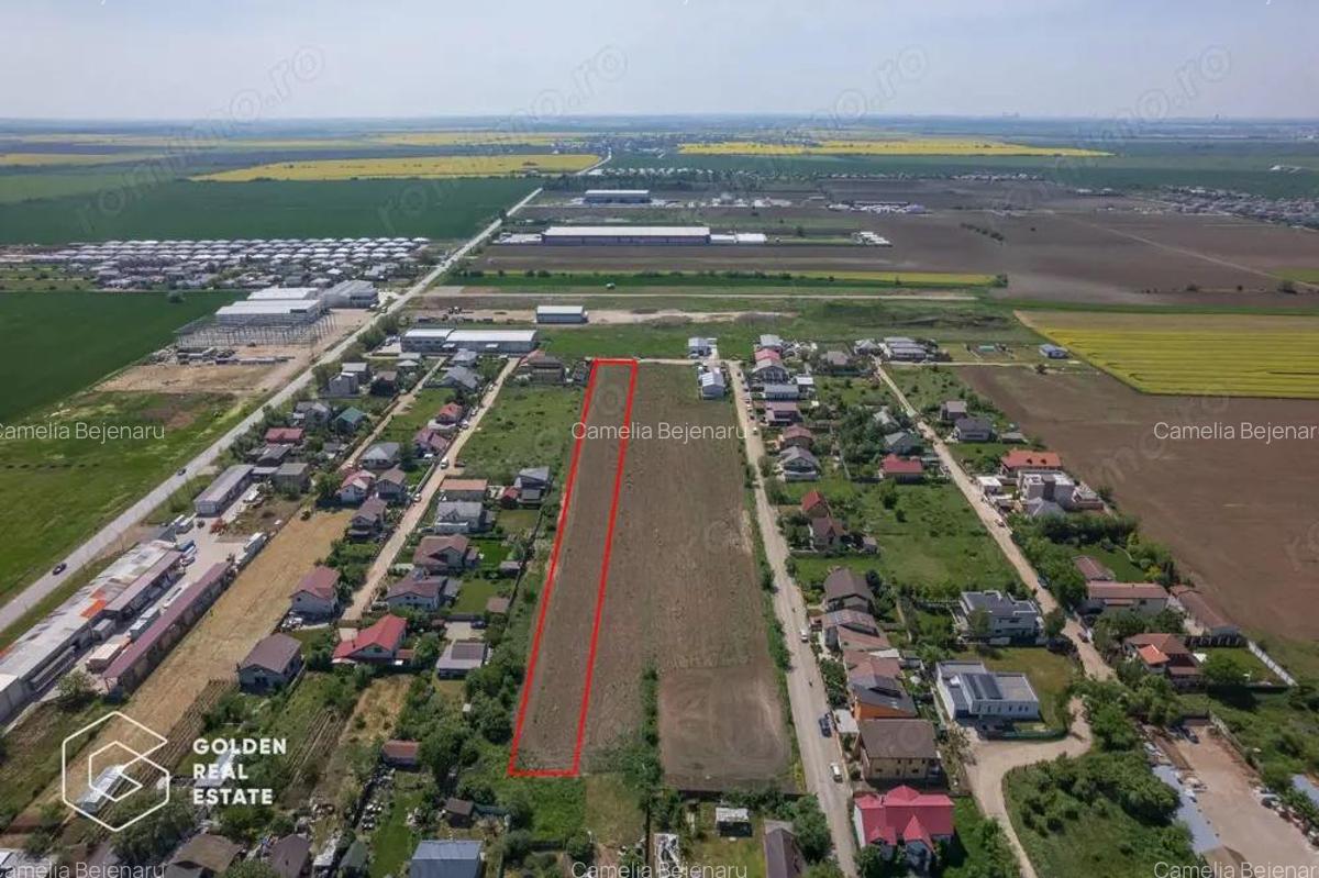 Teren intravilan 8.700 mp, Balote?ti, str. Margeanului, comision 0% - 8